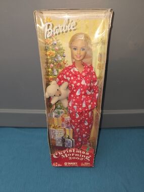 2003 Target Exclusive Christmas Morning Barbie # 02459
